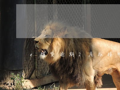 e招贷逾期2月拒接电话