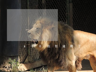 k00钱包逾期了 k00钱包逾期了