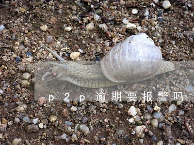 p2p逾期要报警吗 p2p逾期要报警吗