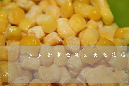 pp管家逾期2天还没爆通讯录 pp管家逾期2天还没爆通讯录
