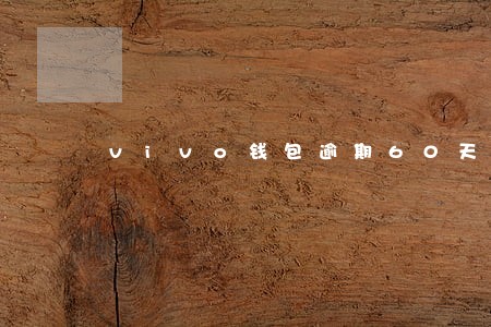 vivo钱包逾期60天怎么办 vivo钱包逾期60天怎么办