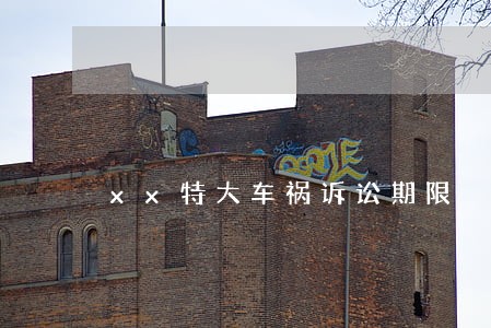 xx特大车祸诉讼期限 xx特大车祸诉讼期限