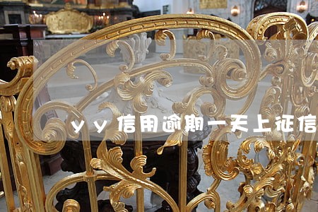 yy信用逾期一天上征信吗 yy信用逾期一天上征信吗
