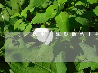 z信用卡逾期储蓄卡被锁 z信用卡逾期储蓄卡被锁