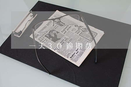一天30逾期费 一天30逾期费