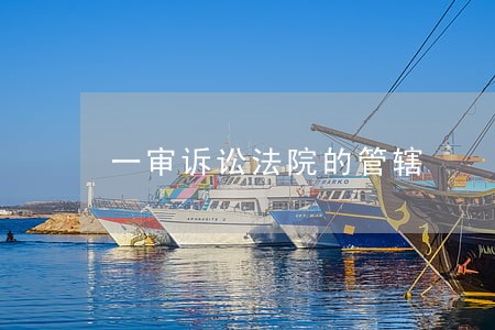 一审诉讼法院的管辖 一审诉讼法院的管辖