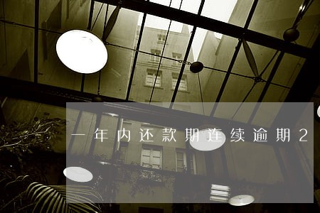 一年内还款期连续逾期2O次 一年内还款期连续逾期2O次