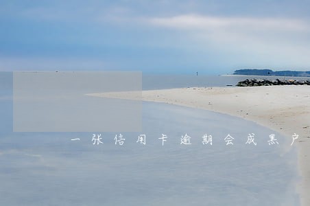 一张信用卡逾期会成黑户吗 一张信用卡逾期会成黑户吗