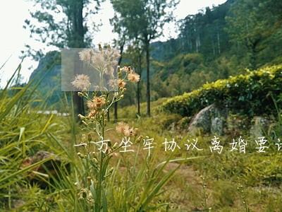 一方坐牢协议离婚要请律师吗 一方坐牢协议离婚要请律师吗