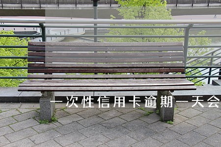 一次性信用卡逾期一天会怎样 一次性信用卡逾期一天会怎样