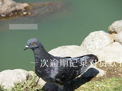 一次逾期记录对贷款有影响吗 一次逾期记录对贷款有影响吗