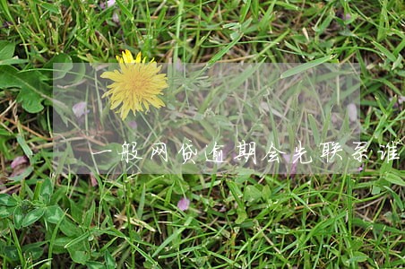 一般网贷逾期会先联系谁