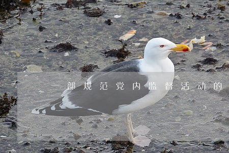 一部规范党内监督活动的基本法规 一部规范党内监督活动的基本法规