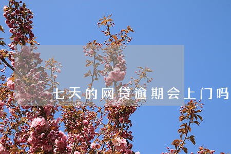 七天的网贷逾期会上门吗 七天的网贷逾期会上门吗