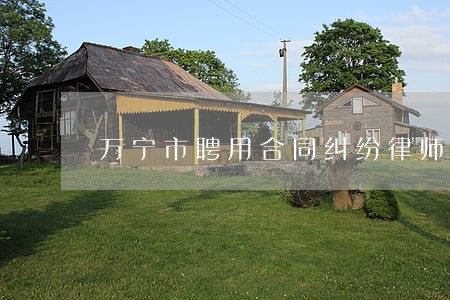 万宁市聘用合同纠纷律师