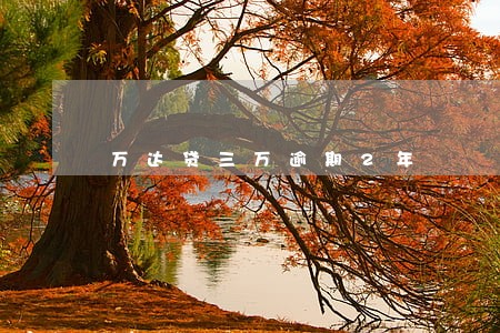 万达贷三万逾期2年 万达贷三万逾期2年