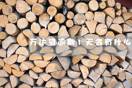 万达贷逾期1天会有什么后果 万达贷逾期1天会有什么后果
