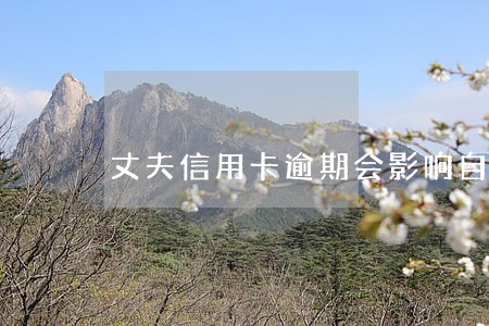 丈夫信用卡逾期会影响自己吗 丈夫信用卡逾期会影响自己吗