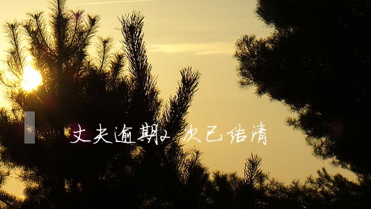 丈夫逾期2次已结清 丈夫逾期2次已结清