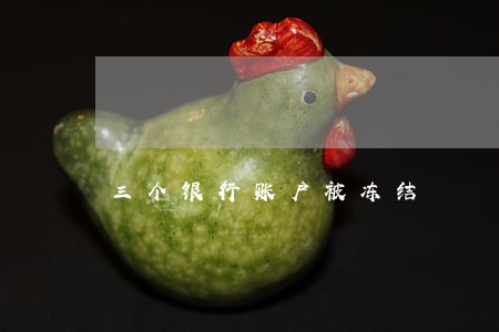 三个银行账户被冻结 三个银行账户被冻结