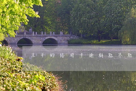 三千的信用卡逾期能不能出国 三千的信用卡逾期能不能出国
