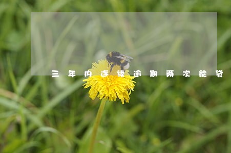 三年内连续逾期两次能贷款吗 三年内连续逾期两次能贷款吗