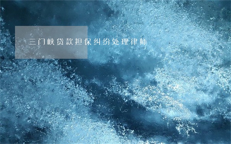 三门峡贷款担保纠纷处理律师