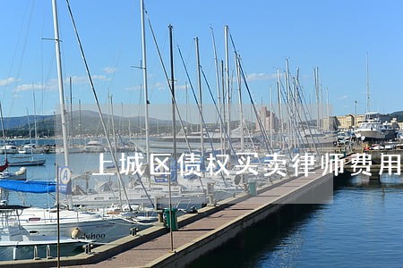 上城区债权买卖律师费用 上城区债权买卖律师费用