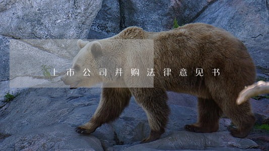 上市公司并购法律意见书