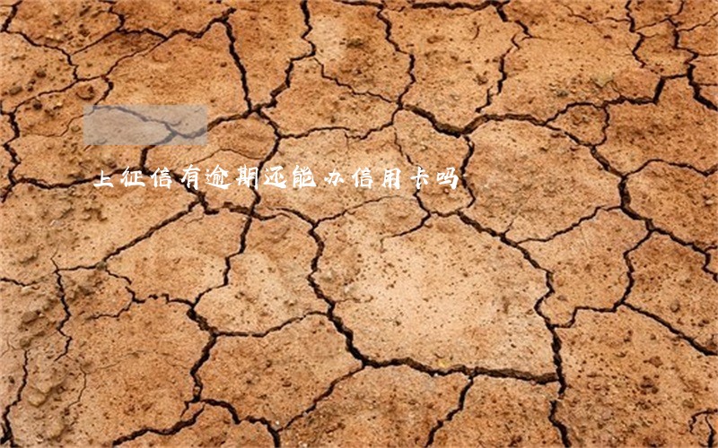 上征信有逾期还能办信用卡吗