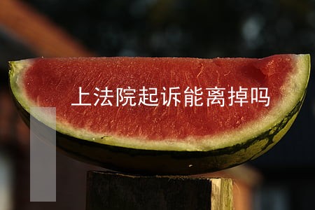 上法院起诉能离掉吗 上法院起诉能离掉吗