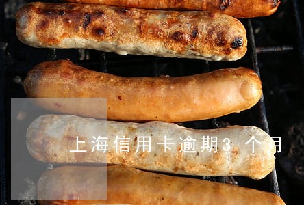 上海信用卡逾期3个月
