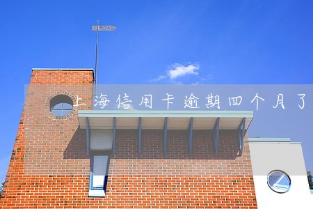 上海信用卡逾期四个月了怎么办