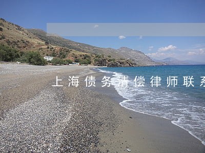 上海债务清偿律师联系方式 上海债务清偿律师联系方式