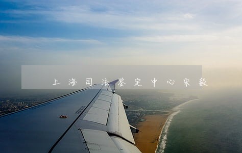 上海司法鉴定中心宋毅 上海司法鉴定中心宋毅
