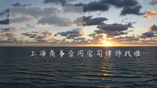 上海商事合同官司律师找谁 上海商事合同官司律师找谁