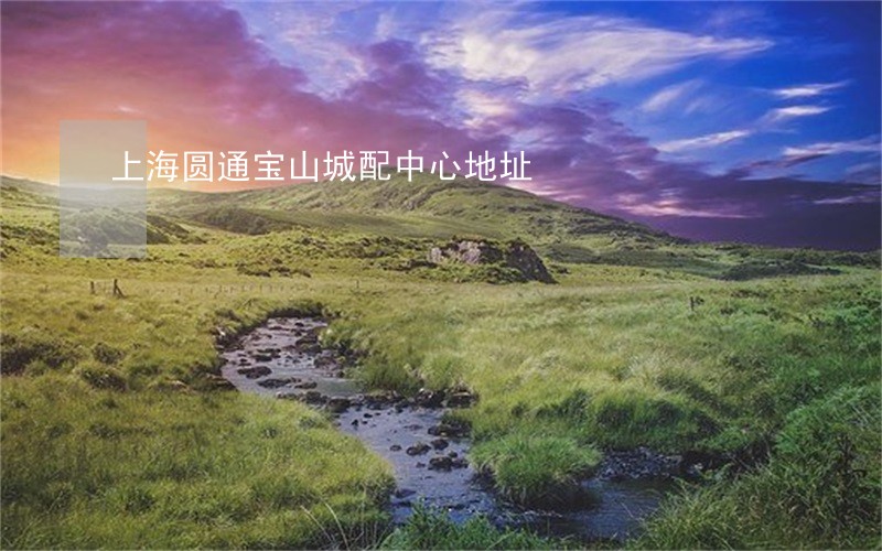 上海圆通宝山城配中心地址