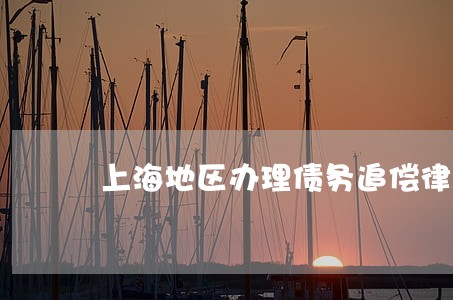上海地区办理债务追偿律师推荐 上海地区办理债务追偿律师推荐