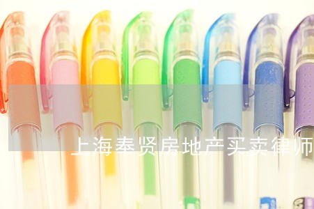 上海奉贤房地产买卖律师 上海奉贤房地产买卖律师