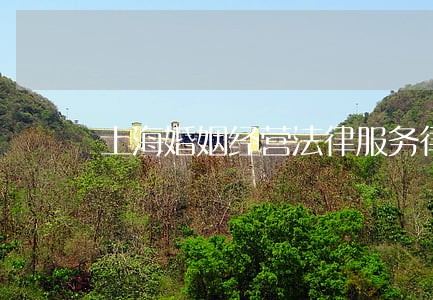 上海婚姻经营法律服务律师事务所 上海婚姻经营法律服务律师事务所