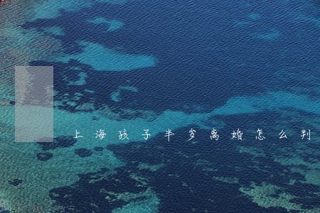 上海孩子半岁离婚怎么判 上海孩子半岁离婚怎么判