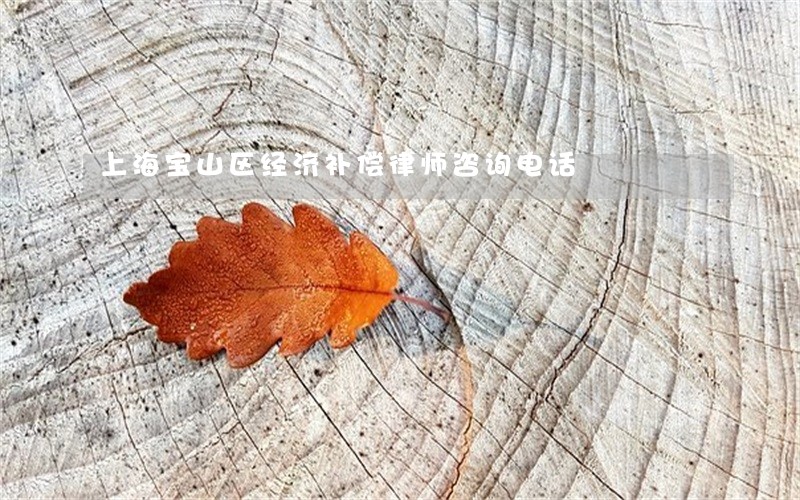 上海宝山区经济补偿律师咨询电话 上海宝山区经济补偿律师咨询电话