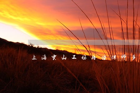 上海宝山工伤赔偿律师多少钱 上海宝山工伤赔偿律师多少钱