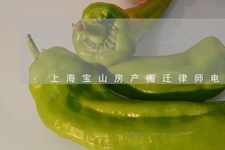 上海宝山房产搬迁律师电话 上海宝山房产搬迁律师电话