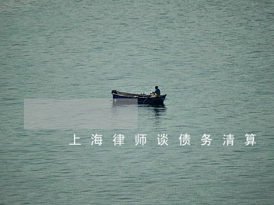 上海律师谈债务清算 上海律师谈债务清算