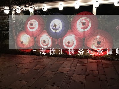 上海徐汇债务继承律师费