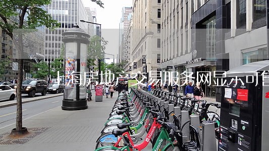 上海房地产交易服务网显示可售 上海房地产交易服务网显示可售