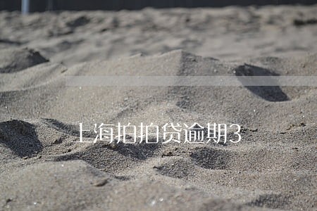 上海拍拍贷逾期3 上海拍拍贷逾期3