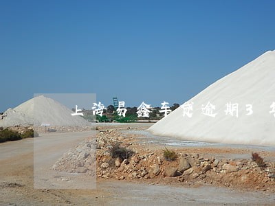 上海易鑫车贷逾期3年 上海易鑫车贷逾期3年