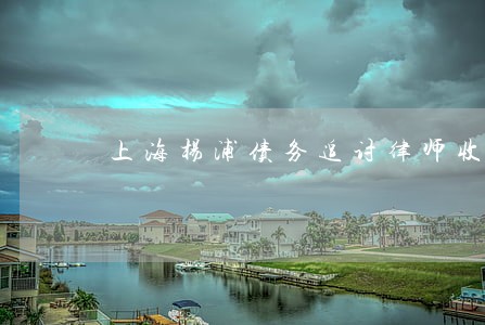 上海杨浦债务追讨律师收费 上海杨浦债务追讨律师收费